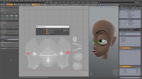 MODO 3D 11.1 :: UV TOOLS | OVERLAPPING