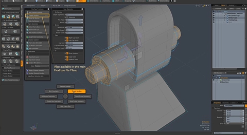 MODO 3D 11.2 :: FLEXFUSE KIT | HANDLE VISIBILITY