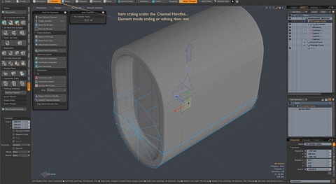 MODO 3D 11.2 :: FLEXFUSE KIT | SCALING HANDLES