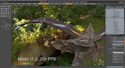 MODO 3D 11.2 :: ANIMATION | PERFORMANCE SLATED