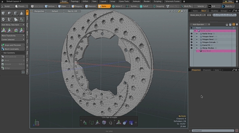 MODO 11 :: MESH OPERATION | IMPLICIT SELECTION