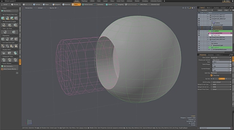 MODO 11 :: MESHFUSION | IN-PLACE COMPOUND TRIMS