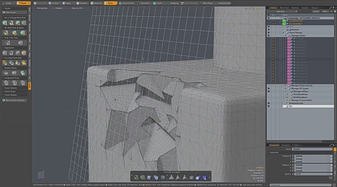MODO 11 :: MESHFUSION | DAMAGE ASSEMBLY WORKFLOW