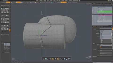 MODO 11 :: MESHFUSION | SLICER ASSEMBLY WORKFLOW