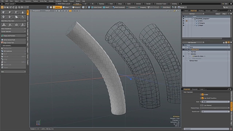 MODO 12.1 :: MESH OPS | SELECT LOOP OPERATION