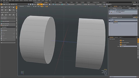 MODO 12.1 :: MESH OPS | EDGE SPLIT