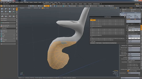 MODO 12.1 :: SMOOTHING GROUP MANANGER