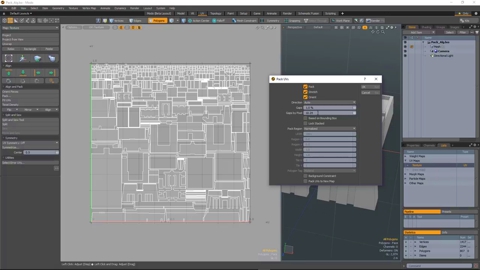 MODO 12.1 :: UV | GAPS BY PIXEL