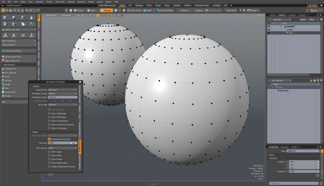 MODO 12.2 :: ADVANCED VIEWPORT | POINTS