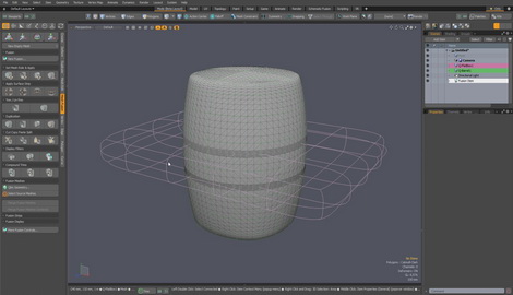 MODO 12.2 :: MESHFUSION | SURFACE STRIPS TWEAKS
