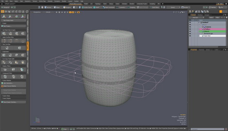 MODO 12.2 :: MESHFUSION | SURFACE STRIPS TWEAKS