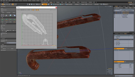 MODO 12.2 :: UV | TRANSFER UV POSITIONS