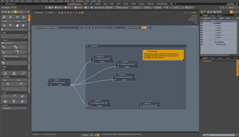 MODO 12.2 :: ANIMATION RIGGING | COMMENT NODE