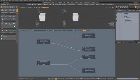 MODO 12.2 :: ANIMATION RIGGING | DISABLE LINK