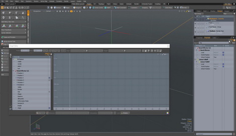 MODO 12.2 :: ANIMATION RIGGING | GROUP CHANNEL FILTER