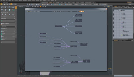 MODO 12.2 :: ANIMATION RIGGING | INSTANCE LINKS