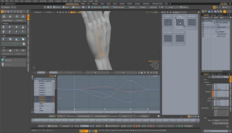 MODO 12.2 :: ANIMATION RIGGING | VECTOR ENVELOPE PRESETS