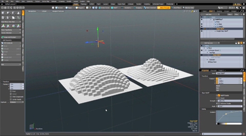 MODO 12 :: MODELING | FALLOFF OPERATOR