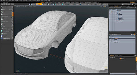 MODO 12 :: MESH OPS MODELING | TRIANGULATE