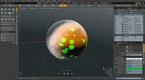 MODO 12 :: FILE IO | gITF v2 MATERIALS