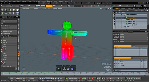 MODO 12 :: FILE IO | gITF v2 SKINNING