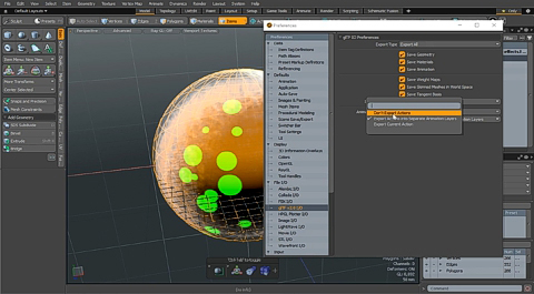 MODO 12 :: FILE IO | gITF v2 PREFERENCES